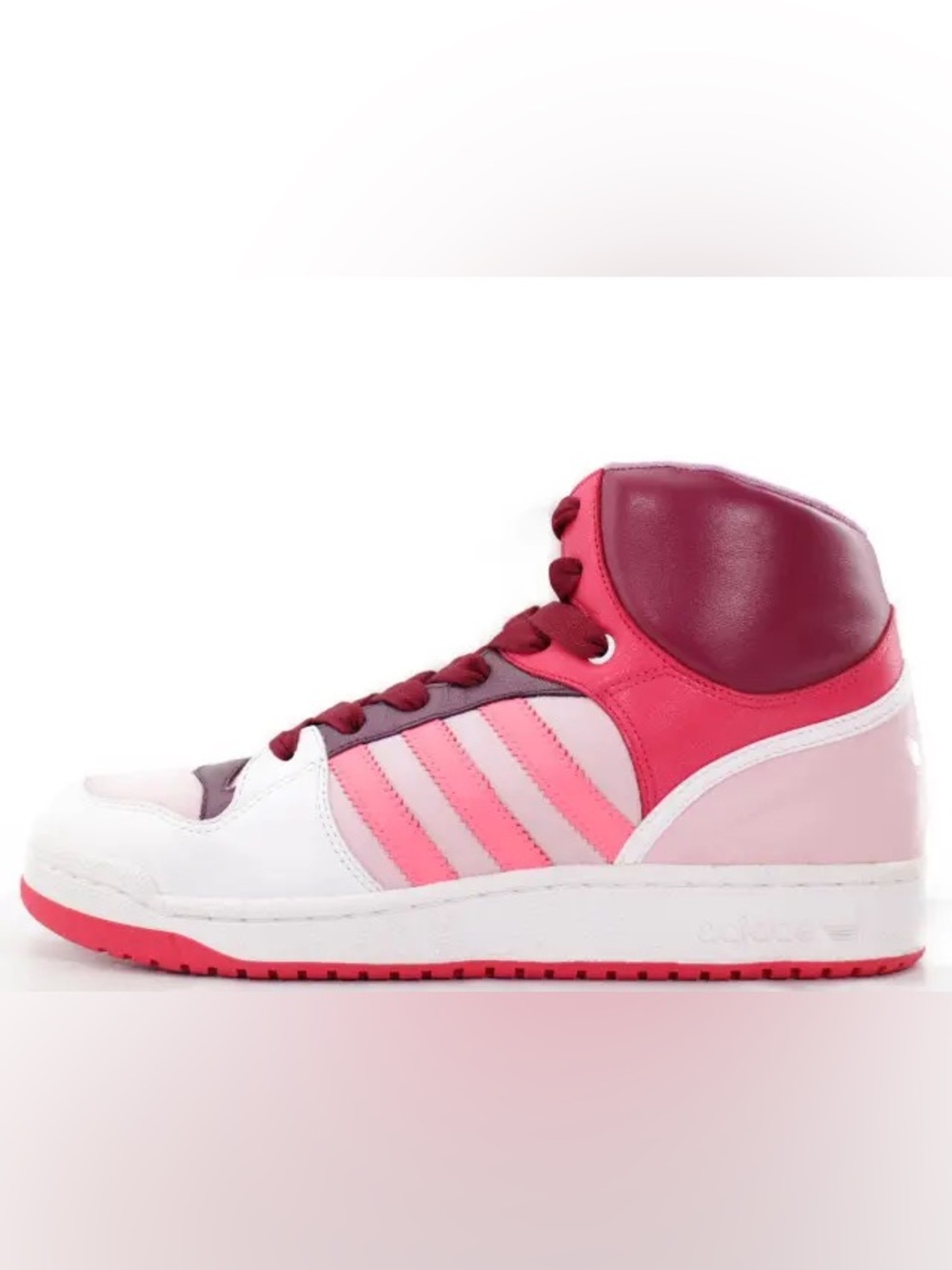 Adidas Grace Pink High-top Sneakers Women 7.5 EU 39 Vintage 2007